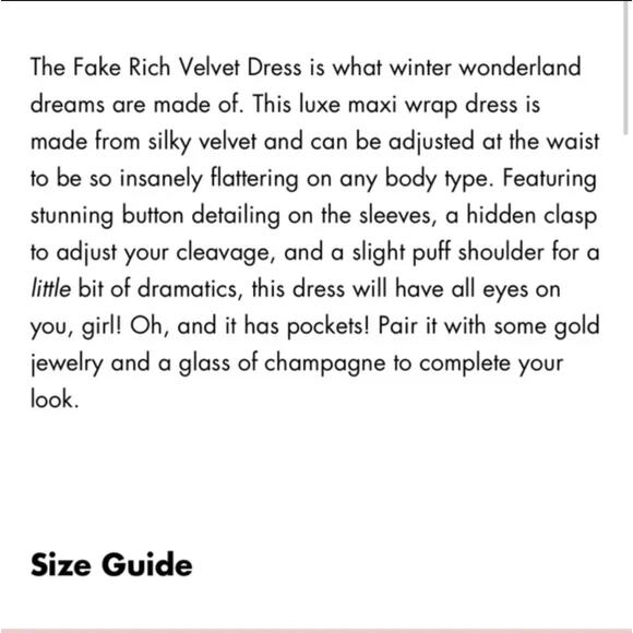 NWT Lady Gang Green Velvet Wrap Dress‎ Holiday Rich Maxi Christmas Party Dress - Picture 16 of 16